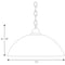 Progress Lighting Classic Dome Pendant Collection One-Light Pendant P500149-009 - alternate 5
